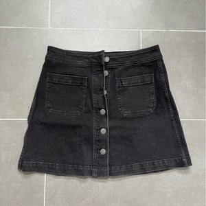 Madewell A Line Denim Skirt 2 NWOT